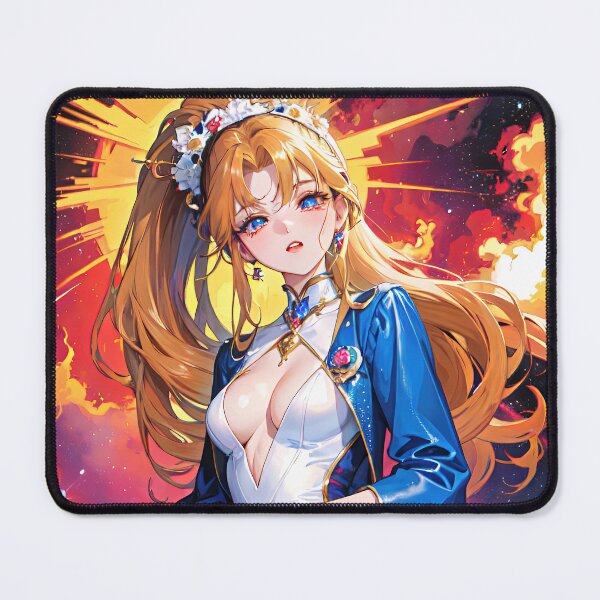 Item preview, Anime princess portrait in a fantasy world art designed and sold by TheArtistOf2022.