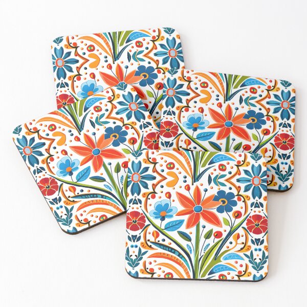Item preview, Floral Art Elegant & Royal Native Wildflowers Canvas Pattern 1X designed and sold by Zeporas Castle.