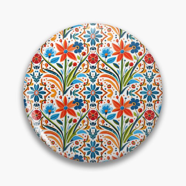 Item preview, Floral Art Elegant & Royal Native Wildflowers Canvas Pattern 2X designed and sold by Zeporas Castle.