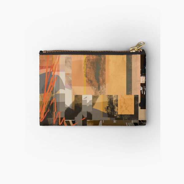 Item preview, "A Threat of Escalation" - Warm Abstract Shapes Square Orange Lines designed and sold by pngrktes-art.