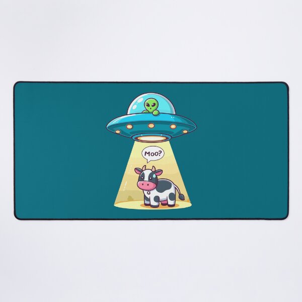 Item preview, UFO abducts a cow - Funny designed and sold by Amazing States of America.