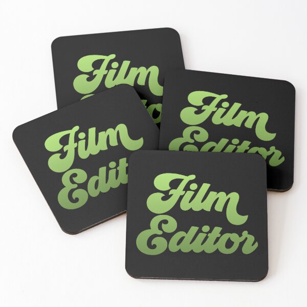 Artikelvorschau, Grooviger Filmeditor – Limettengrüner Farbverlauf entworfen und verkauft von NermilioDesigns.