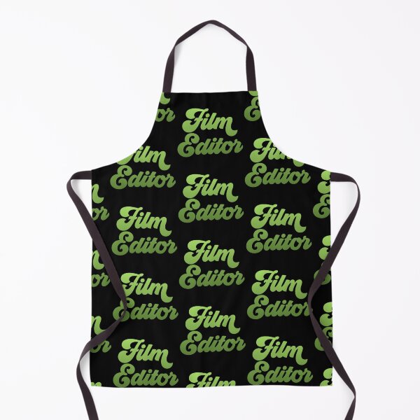 Aperçu de l'œuvre Groovy Film Editor - Dégradé Vert Lime créée et vendue par NermilioDesigns.