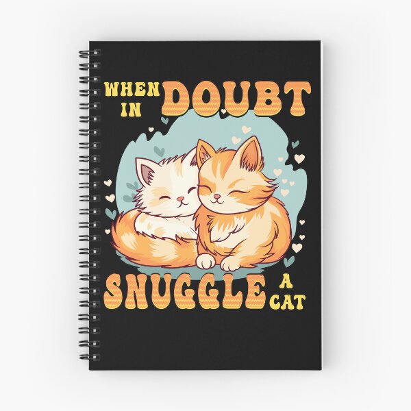 Item preview, When in doubt snuggle a cat designed and sold by Print_Fuse.