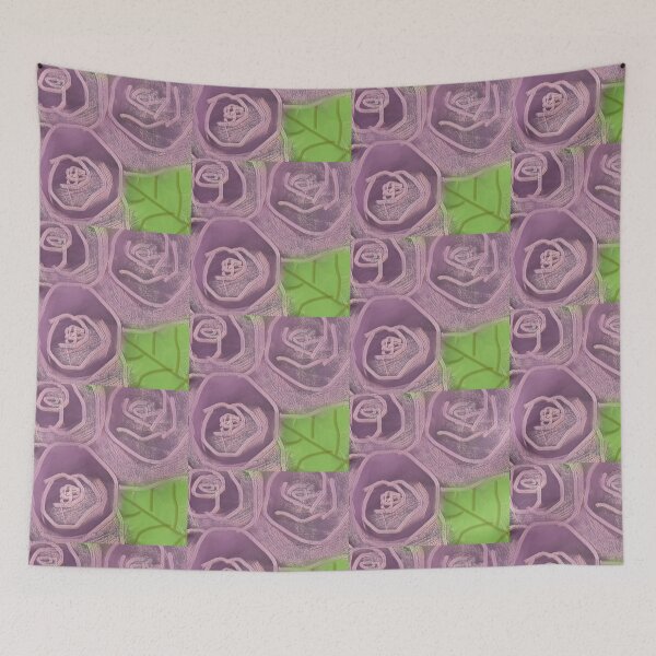 Item preview, Purple roses  designed and sold by Tonyasartprints.