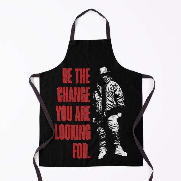 Item preview, Be The Change - Hip Hop Inspirational Quote designed and sold by Urban-Alien.