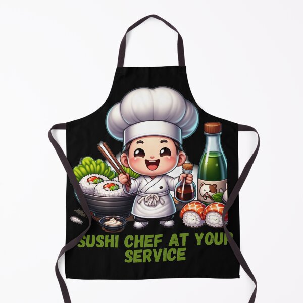 Item preview, sushi chef at. your service designed and sold by OtakuOnDemand.