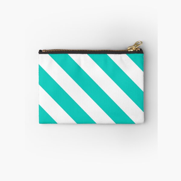 Item preview, Aqua Diagonal Stripes Pattern designed and sold by Jared Davies.