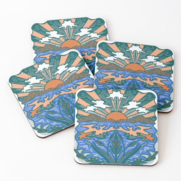 Item preview, Peaceful Water and Sky designed and sold by CampK80.