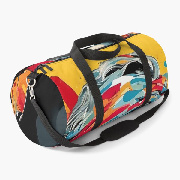 Item preview, Urban Beats Reimagined Muse Amidst Geometric Vibrance" designed and sold by ArtComixHaven.
