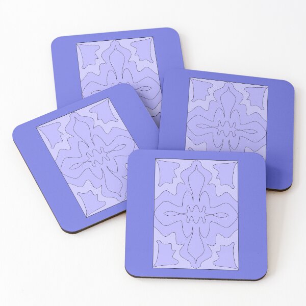 Item preview, patterns with blue tones designed and sold by azet-art.