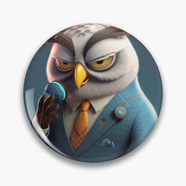 Item preview, Business Owl 2 "Omar" designed and sold by Highlandkings.