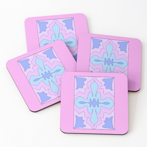 Item preview, patterns with pink and purple tones designed and sold by azet-art.