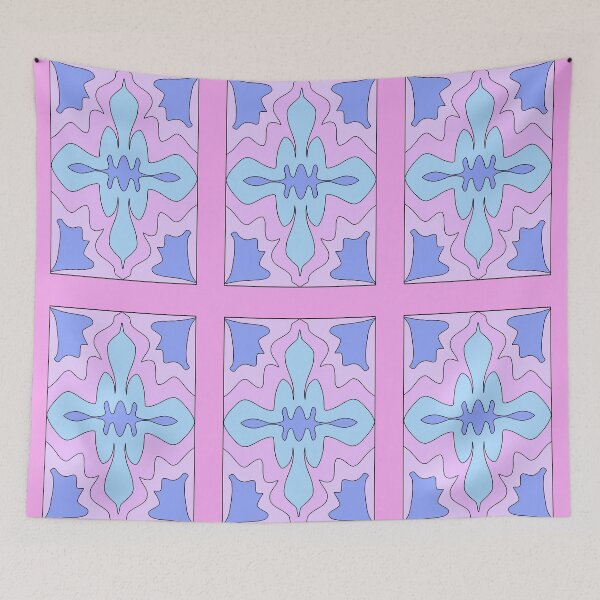 Item preview, patterns with pink and purple tones designed and sold by azet-art.