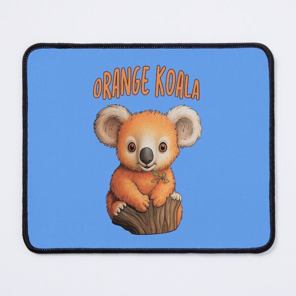 Item preview, Australian wildlife orange funny koala bear animals designed and sold by AlchemyColor.
