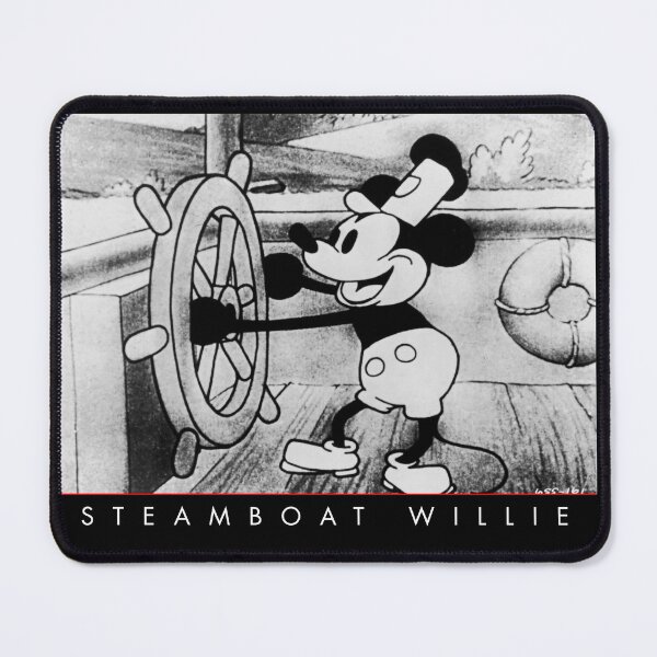 Item preview, Vintage Voyage: Steamboat Willie Tribute Sticker designed and sold by Pop X Graphics.