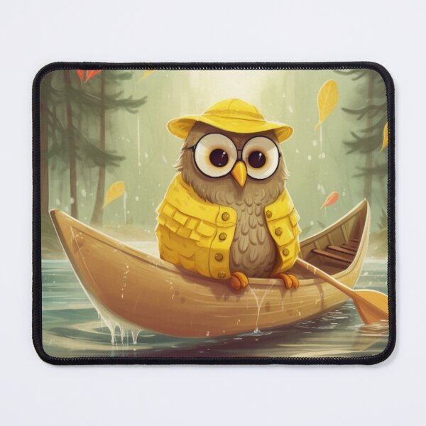 Item preview, canoe Owl "Olive" designed and sold by Highlandkings.