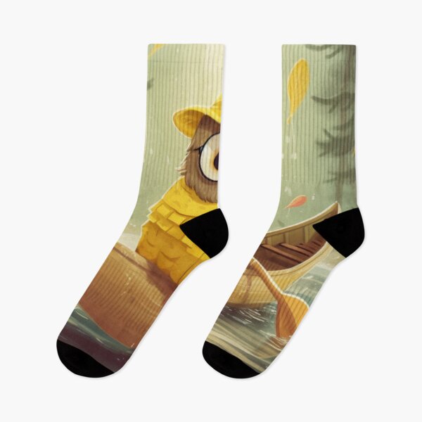 Item preview, canoe Owl "Olive" designed and sold by Highlandkings.