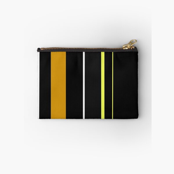 Item preview, "Previously Charged" - Black Yellow White Lines Contemporary Grid Shapes designed and sold by pngrktes-art.