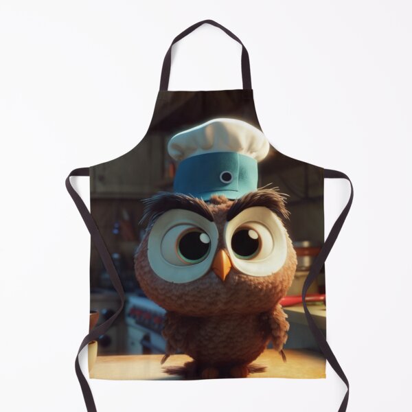 Item preview, Chef Owl "Olympia" designed and sold by Highlandkings.