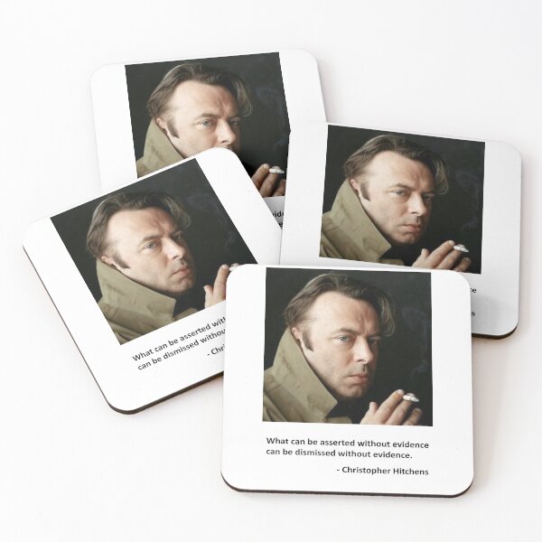 Item preview, Christopher Hitchens quote designed and sold by MichaelEpp.