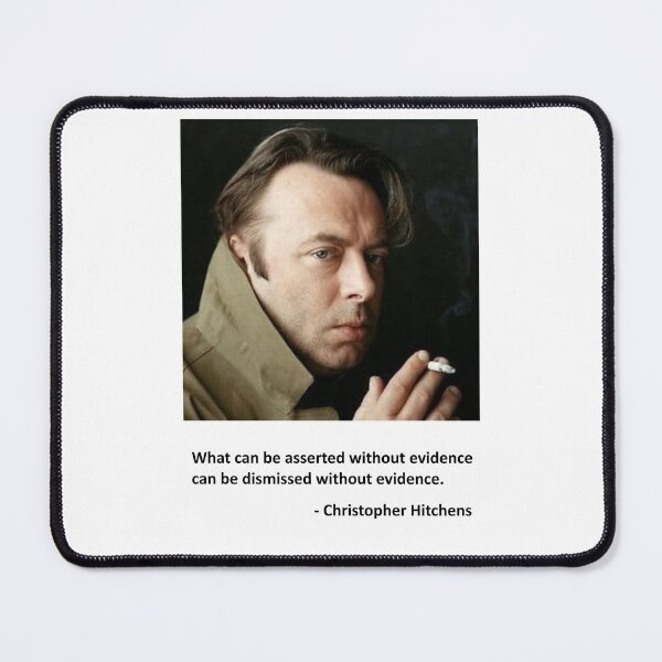 Item preview, Christopher Hitchens quote designed and sold by MichaelEpp.