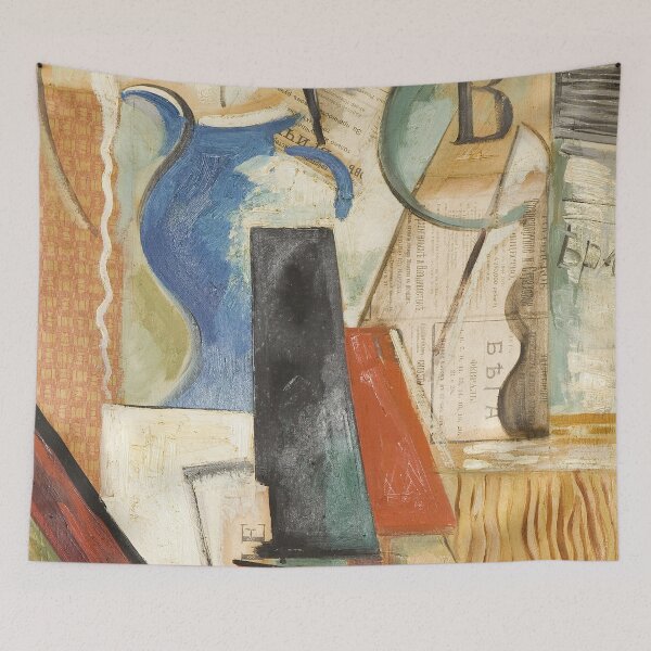 Item preview, Collage with Blue pot, by Vera Pestel. HIGH DEFINITION designed and sold by MINDTHECHERRY.