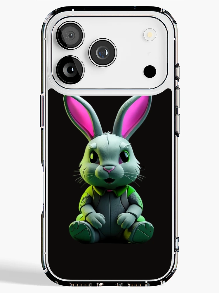 Thumbnail 1 of 5, iPhone Case, Bunny Rabbit designed and sold by Promarkets.