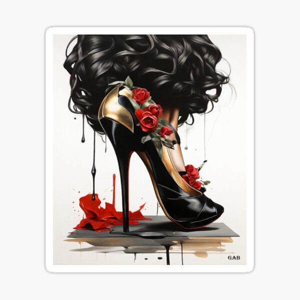 Talon Aiguille Dessin Escarpin Dessin Chaussure Talon Aiguille