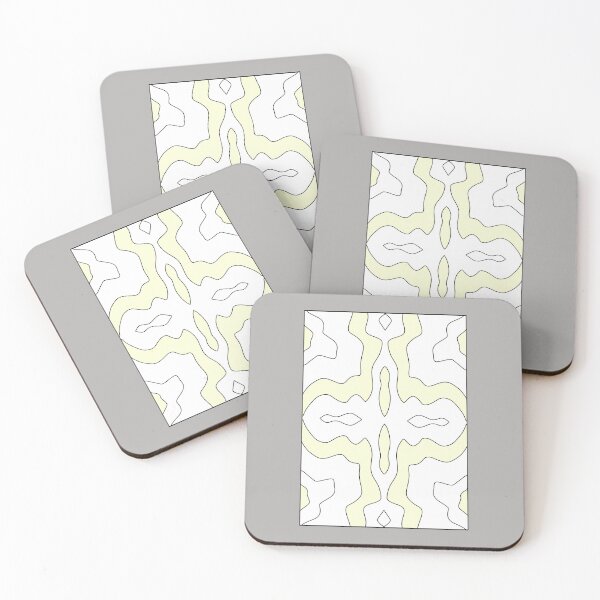 Item preview, patterns with gray and yellow tones designed and sold by azet-art.