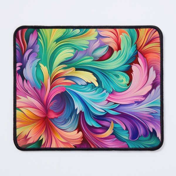 Item preview, Patrón floral abstracto colorido designed and sold by DrewonDesigns.