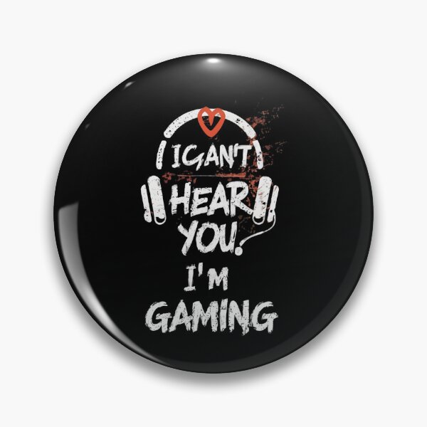 Item preview, I Can't Hear You Im Gaming ideal design for gamers with headphones designed and sold by FashionFlock.