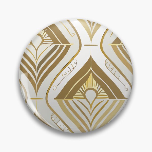 Item preview, Art Deco Gold Pattern designed and sold by ChangeRiver.