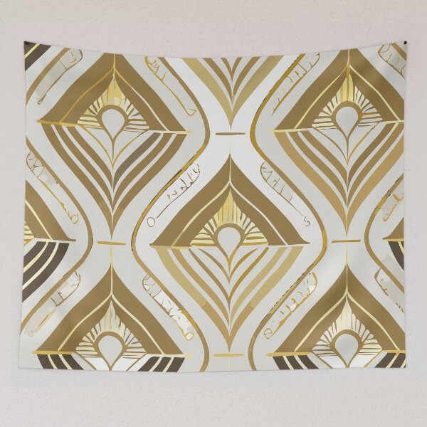 Item preview, Art Deco Gold Pattern designed and sold by ChangeRiver.