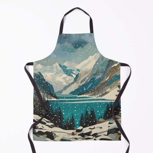 Item preview, Alpine Lake - Snowy Landscape Design designed and sold by HausKatz.