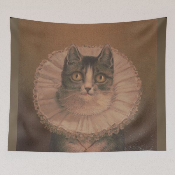 Item preview, Vintage Illustration of Feline Royalty (1878) designed and sold by BravuraMedia.