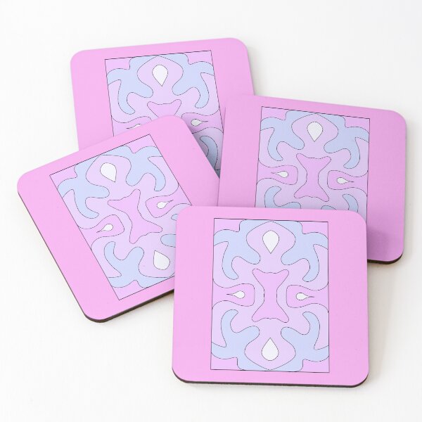 Item preview, patterns with pink and purple tones designed and sold by azet-art.