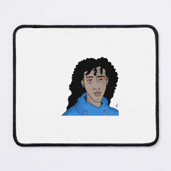 Item preview, Black Person With Curly Hair and Makeup designed and sold by cimentodoce.