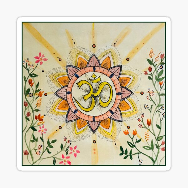 Charms- Lotus Mandala Crown Chakra Necklace- Gold - Laughing Lotus Boutique