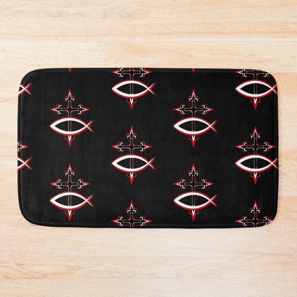 Item preview,   Ichthus & Cross (abstract) designed and sold by Tripp Art Studio.