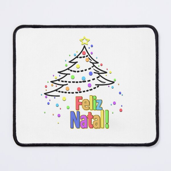 Item preview, feliz natal arvore de neve designed and sold by ZiphGames.