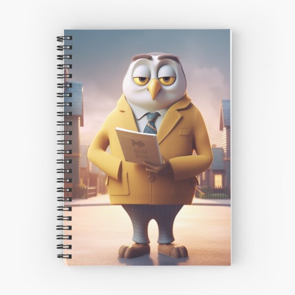 Item preview, Estate Agent Owl "Olaf" designed and sold by Highlandkings.