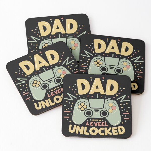 Item preview, Dad Level Unlocked - Funny New Dad First Time Dad Gift  - Father's Day Gift   designed and sold by MommyVibeArts.