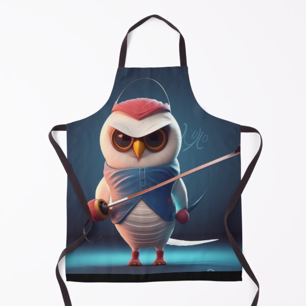 Item preview, Fencing Owl "Odette" designed and sold by Highlandkings.