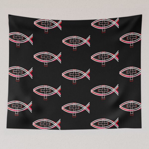 Item preview,  Ichthus (abstract) designed and sold by Tripp Art Studio.