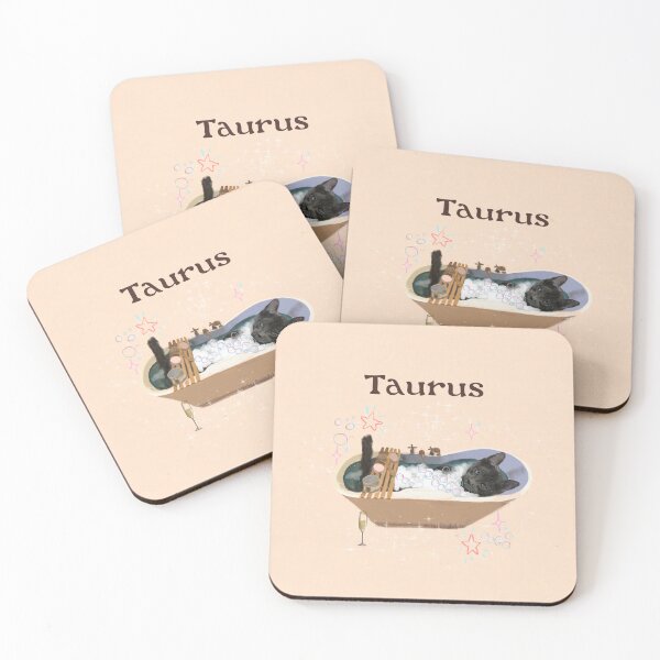 Item preview, Zodiac Cats Taurus designed and sold by Chloe Dougherty.