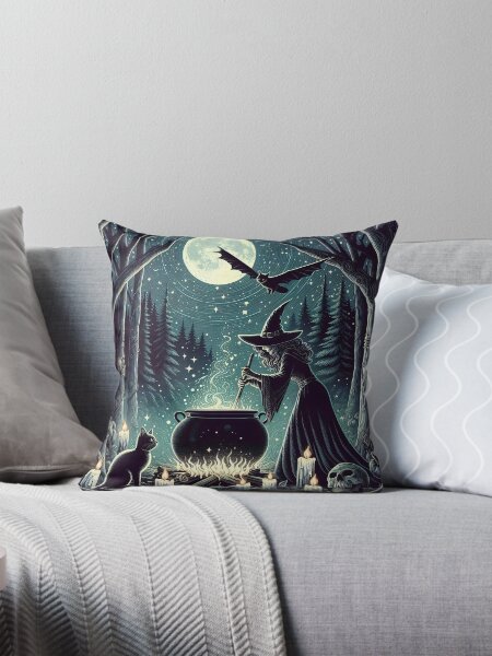 Vista previa del artículo con la obra «Witchmoon», diseñado y vendido por DragonsPetals.