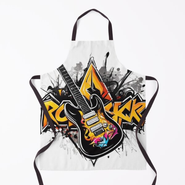 Item preview, Vibrant Rockstar Melody: A Bold Design That Strikes a Chord Across an Array of Products! designed and sold by HarmonyGuitars.