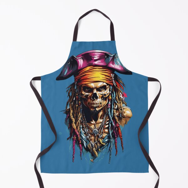 Item preview, Rastafarian Pirate Crimson Captain's Eternal Gaze designed and sold by ArtComixHaven.