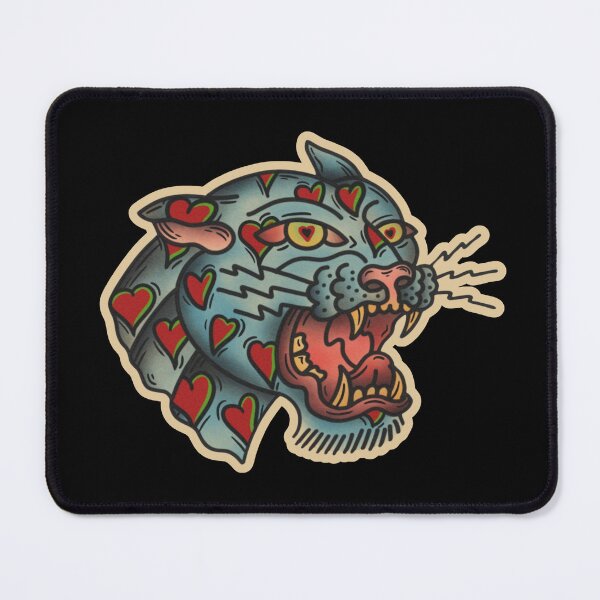 Item preview, Big Cat Tattoo Design  designed and sold by TMJ Design Co.